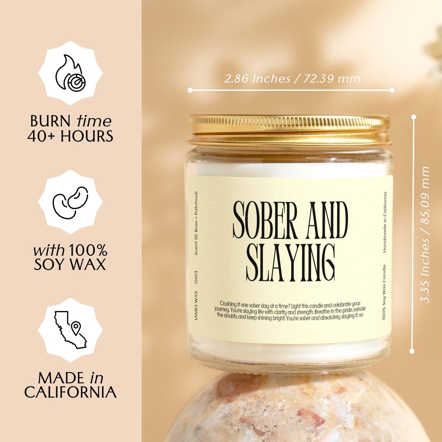 Sober and Slaying Candle