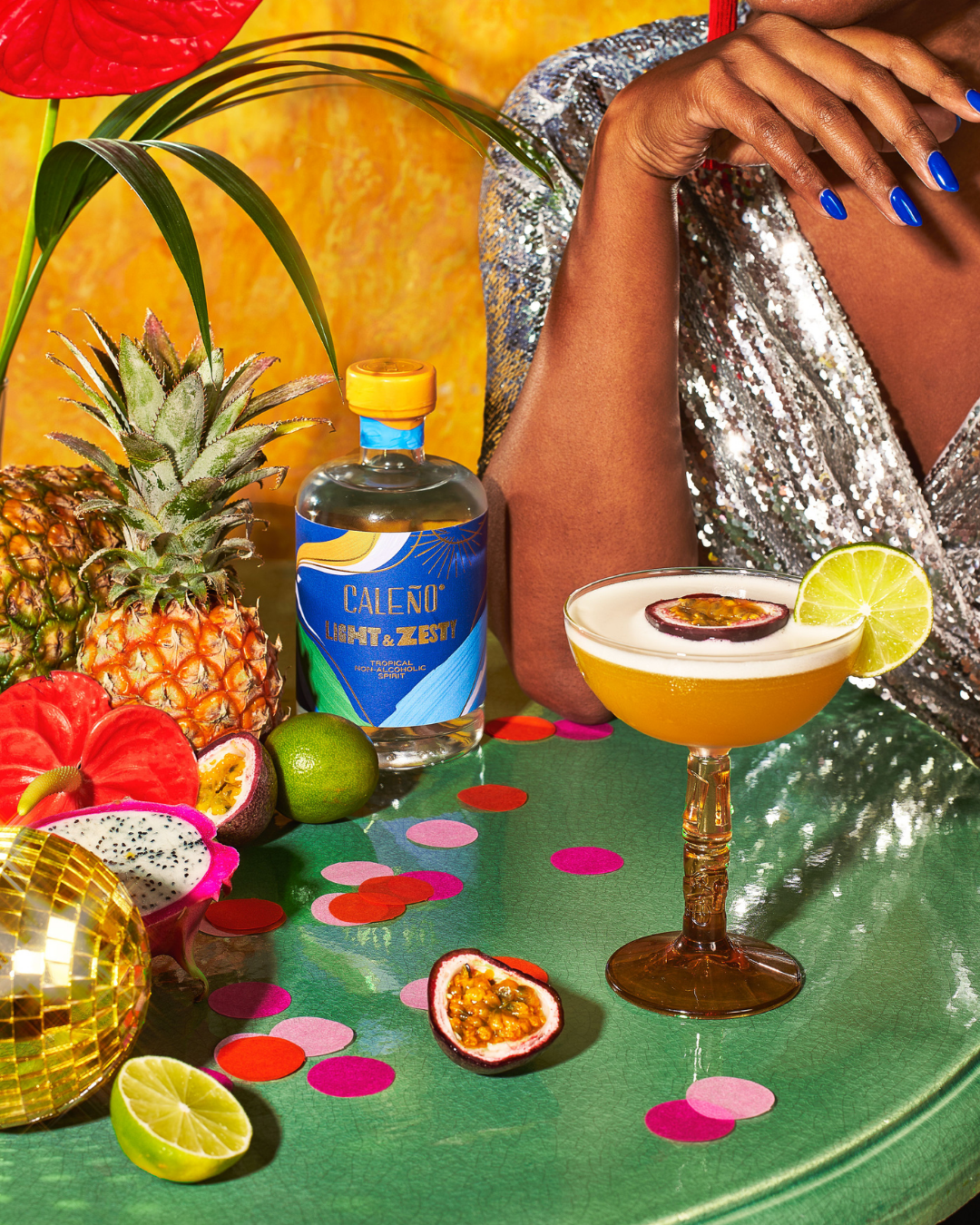 Caleño Light & Zesty - Non-Alcoholic Tropical Gin (500mL)