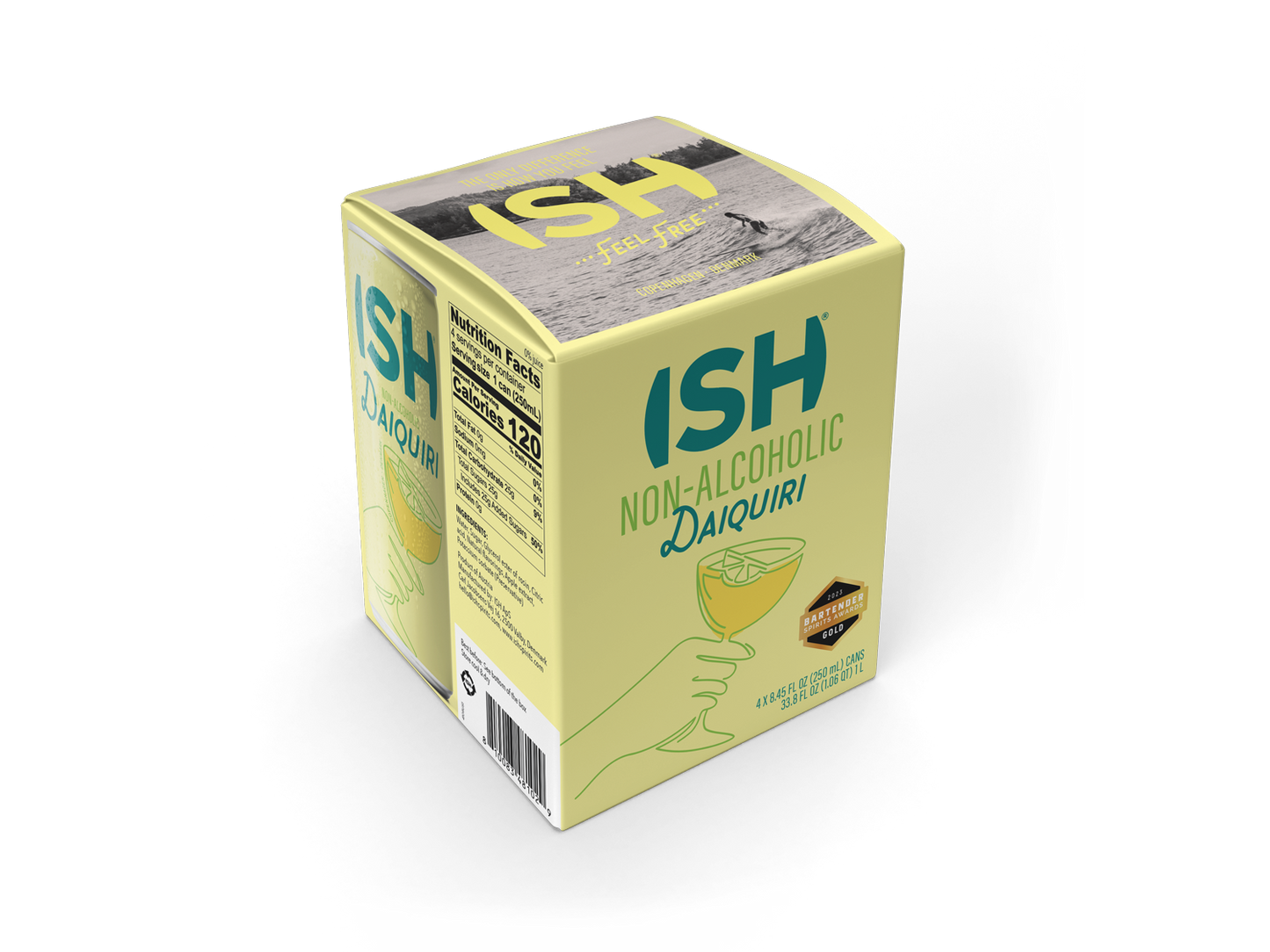 ISH Lime Daiquiri (4 pack, 250mL cans)