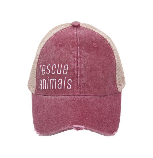 Rescue Animals Distressed Hat