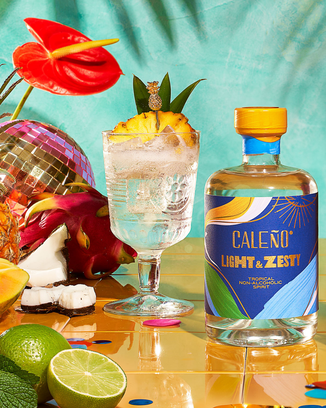 Caleño Light & Zesty - Non-Alcoholic Tropical Gin (500mL)