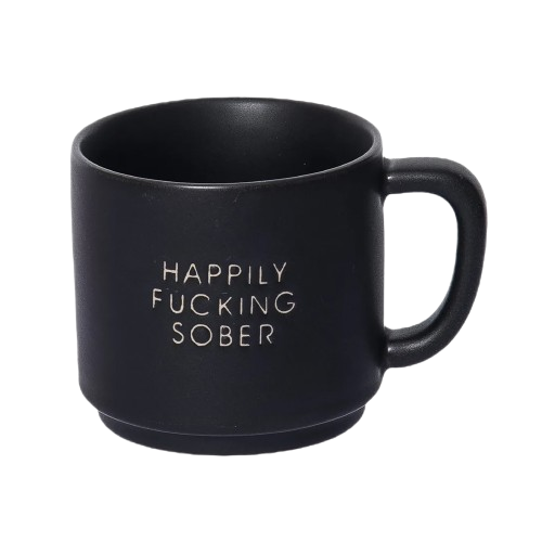 Happily F*N Sober Mug