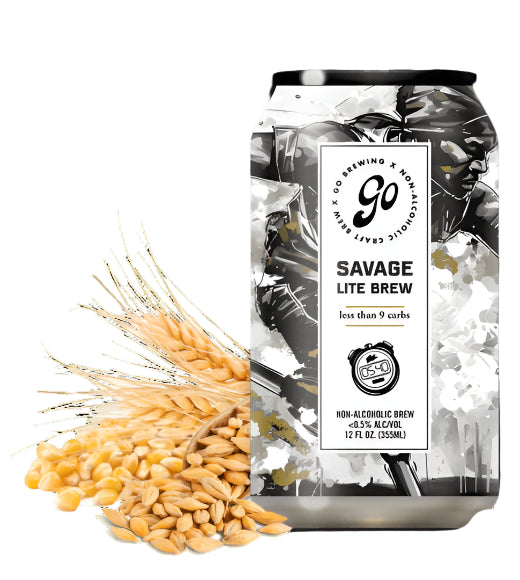 Savage Lite Brew (6 pack, 12oz cans)